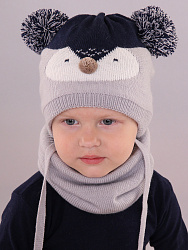 Детские шапки оптом в Новосибирске - Купить детские шапки оптом от производителя 